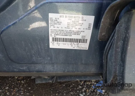 2018 Ford Edge Sel z USA, uszkodzony, nr VIN 2FMPK3J94JBB61325